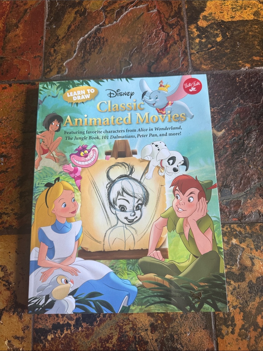 Disney Learn to Draw: Classic Animated Movies - Blue/Green Cover